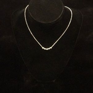 Brand new Hallmark silver necklace
